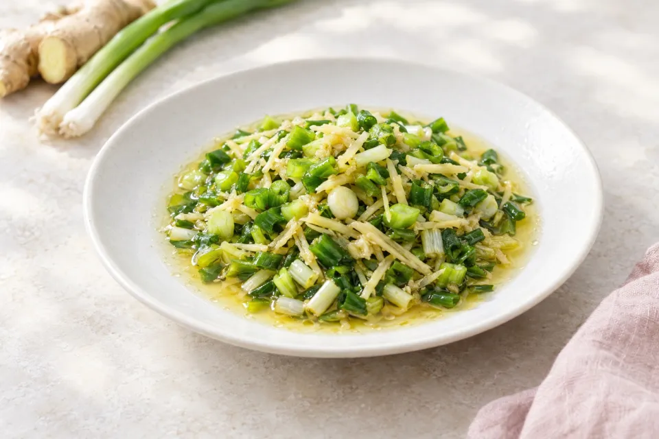 Hainnanese Ginger-Scallion Oil