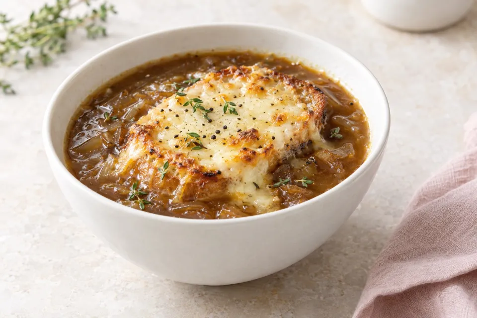 Pressure Cooker French Onion Soup