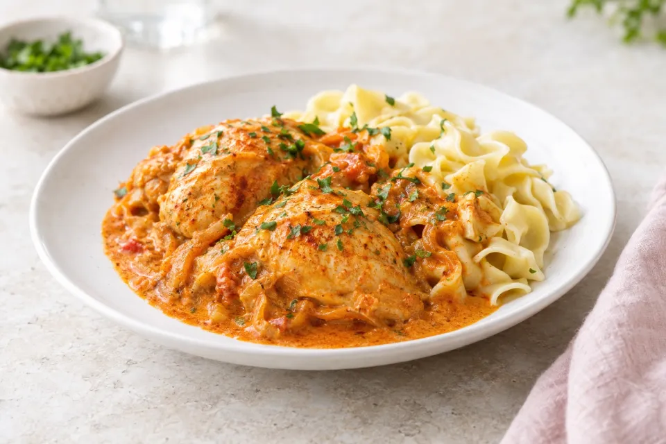 Chicken Paprikash