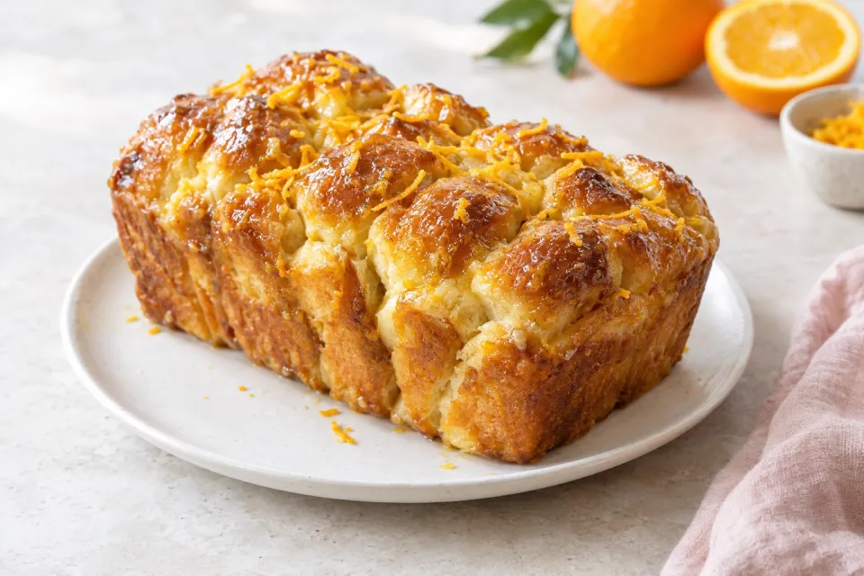 Orange Pull-Apart Loaf