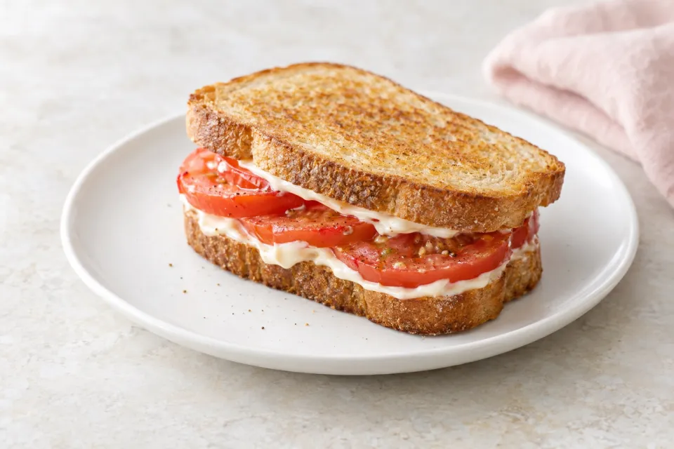 The Tmt: Tomato, Mayo, and Toast