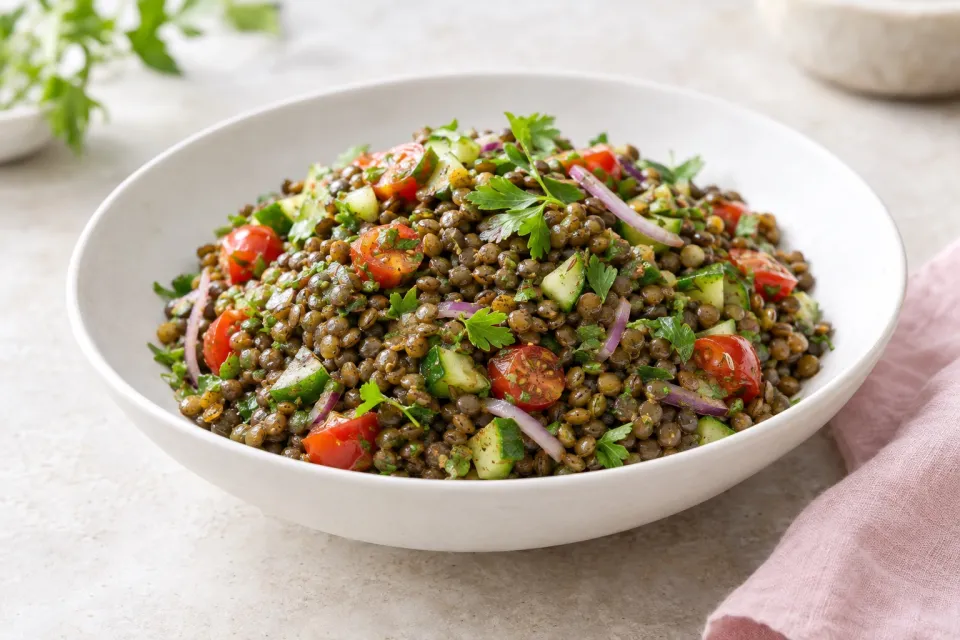 Cumin-Scented French Lentil Salad