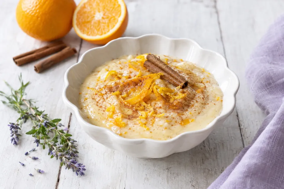 Cinnamon and Orange Pudding