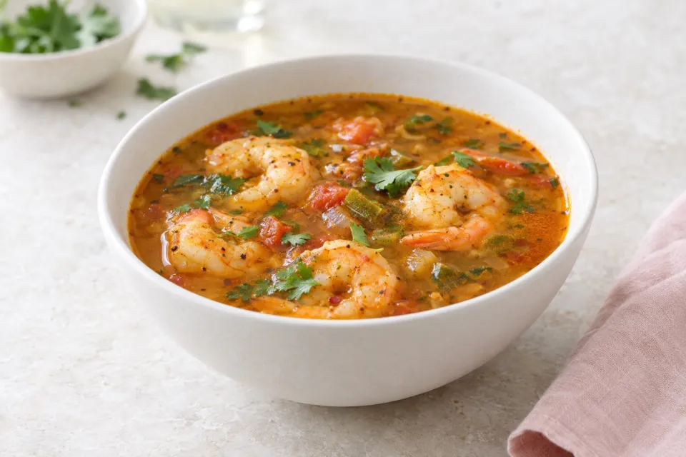 Spiced Shrimp Soup