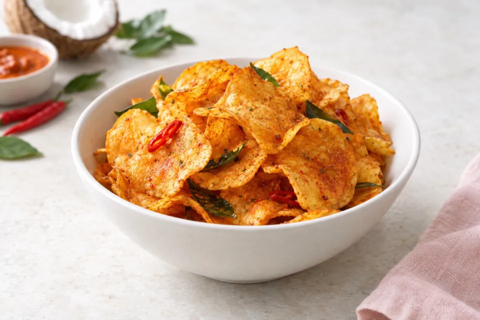 Thai Coconut Red Curry Potato Chips
