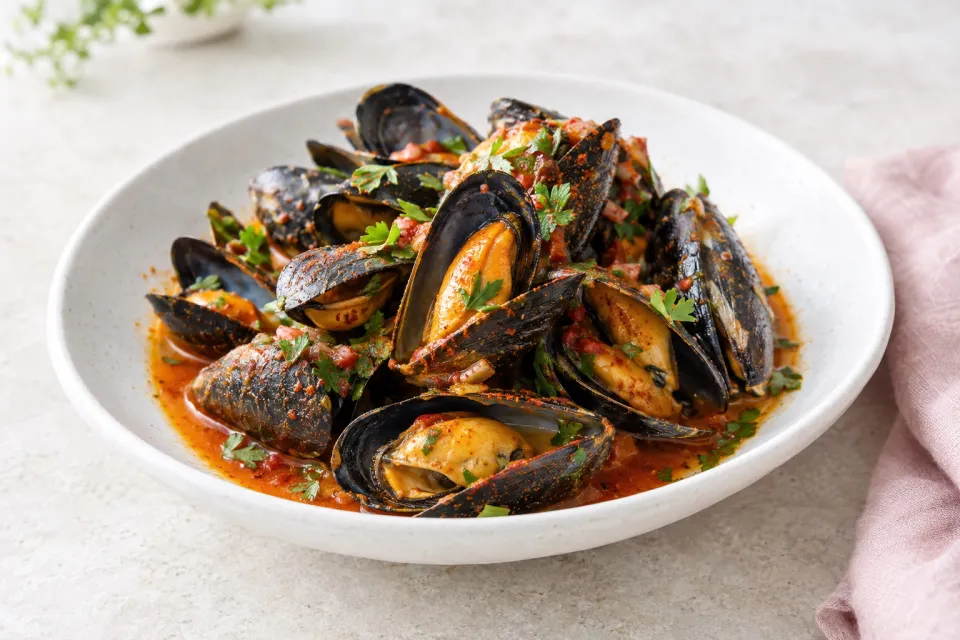 Mussels with Paprika