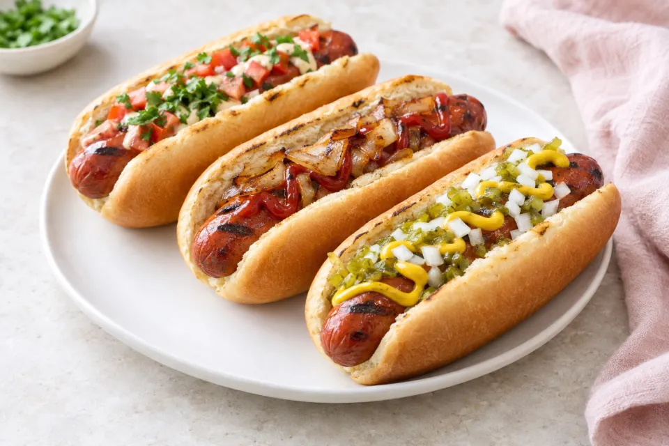 The Best Grilled Hot Dogs