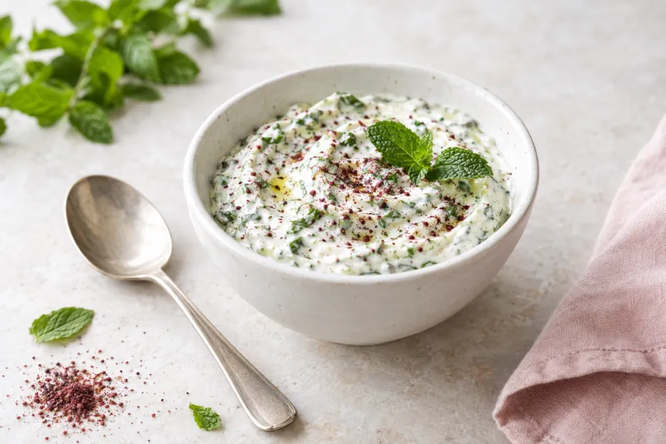 Sumac and Mint Aioli