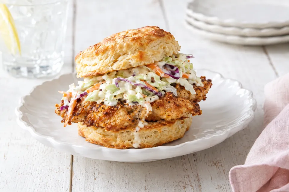 Pan Fried Chicken Sandwich