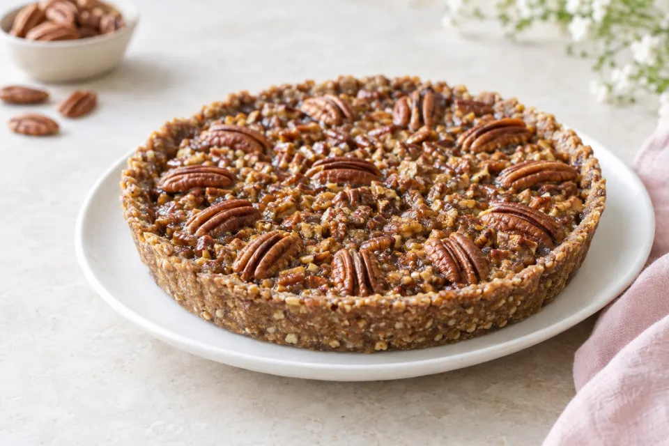 Raw Pecan Pie