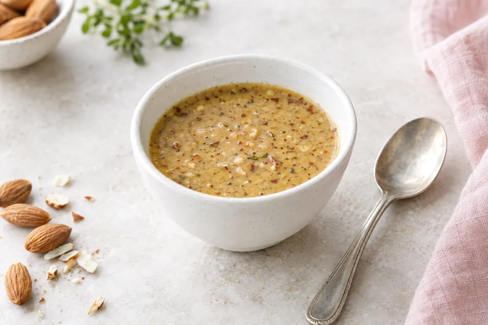 Toasted Almond Vinaigrette
