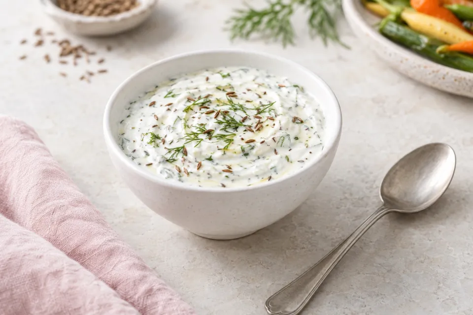 Caraway-Yogurt Sauce for Vegetables