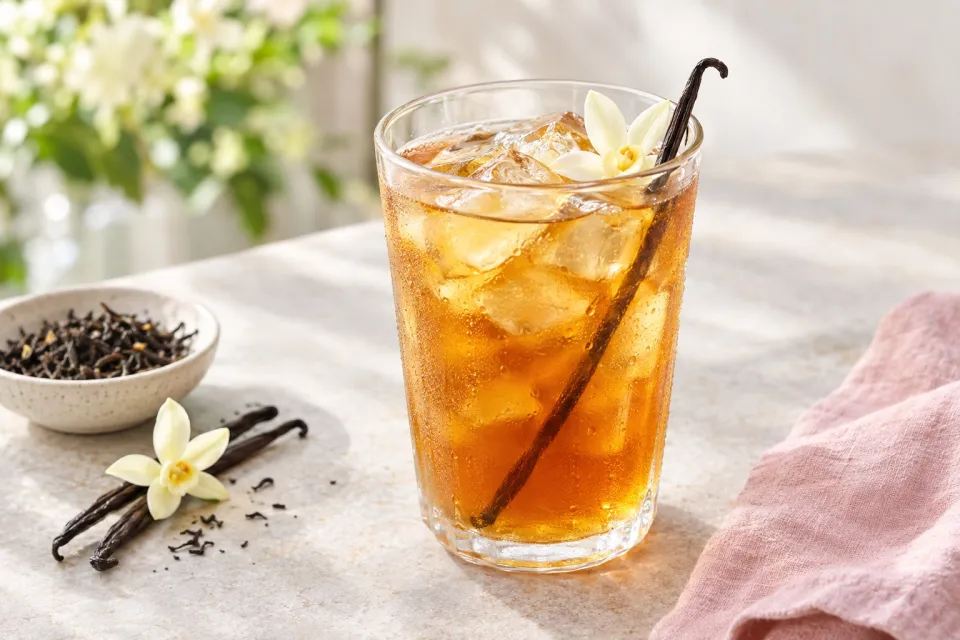 Sweet Vanilla Iced Tea