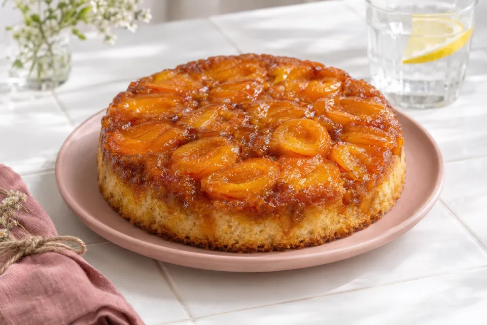 Apricot Turnover Cake
