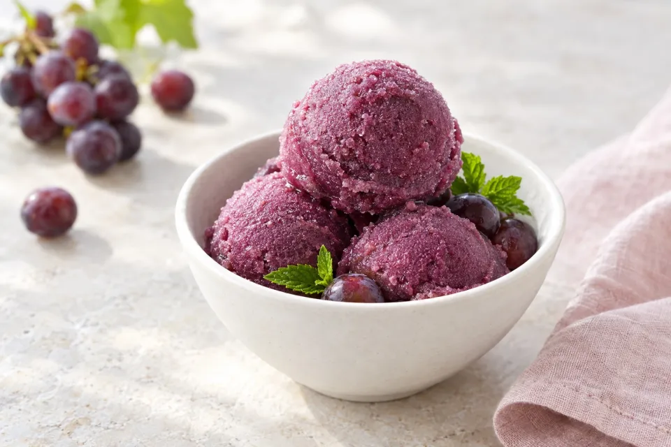 Grape Sorbet