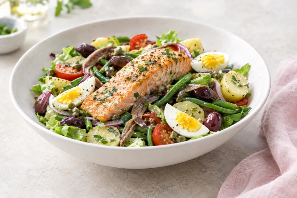 Salmon Niçoise Salad