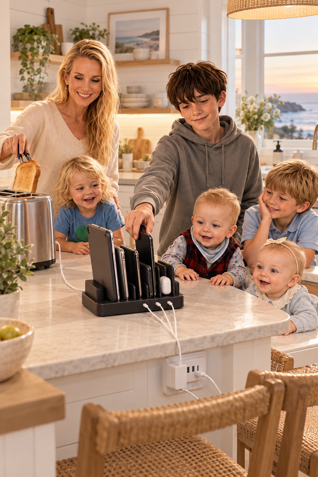 Best Charging Stations for Families in 2026: The One on Our Kitchen Counter