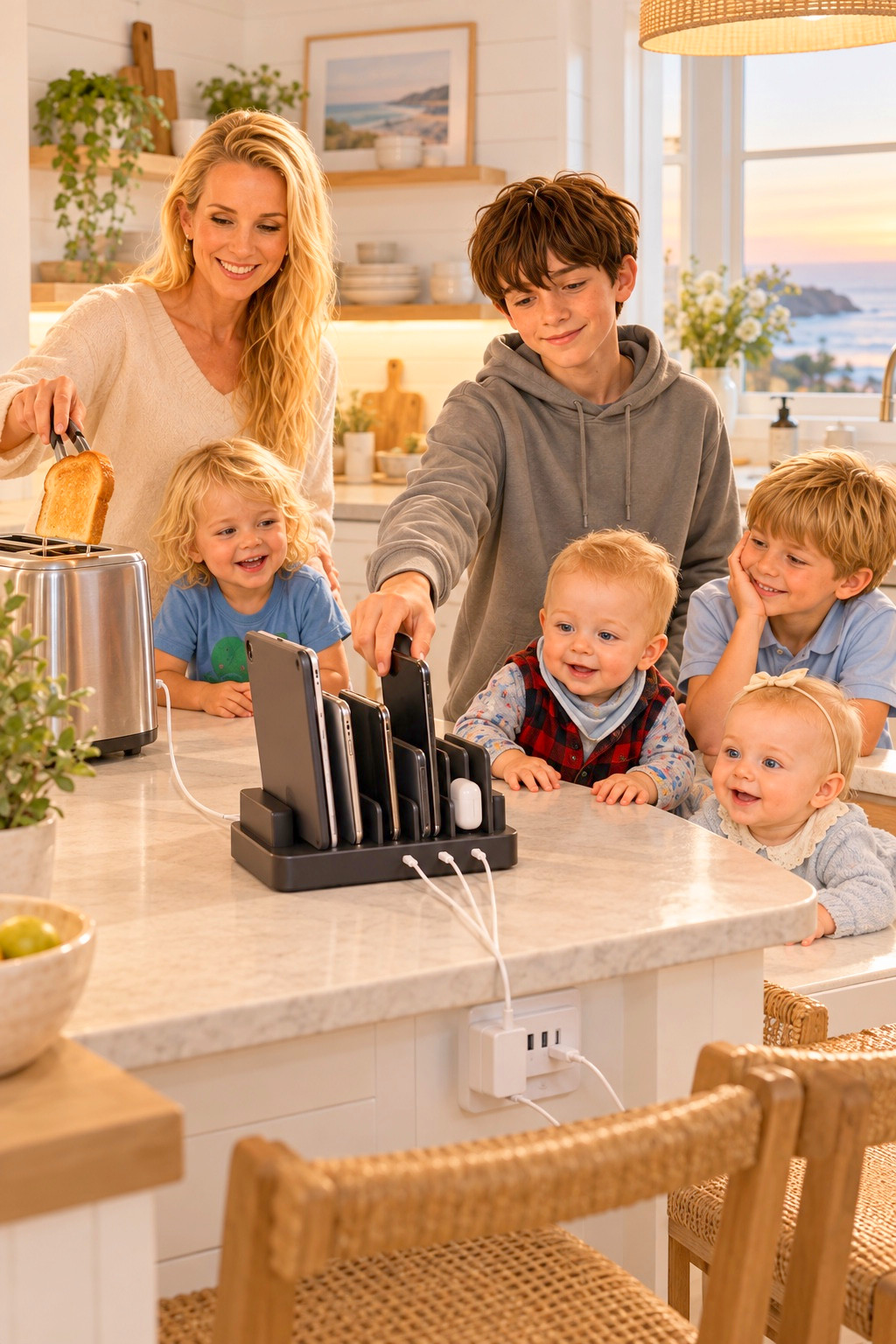 Best Charging Stations for Families in 2026: The One on Our Kitchen Counter