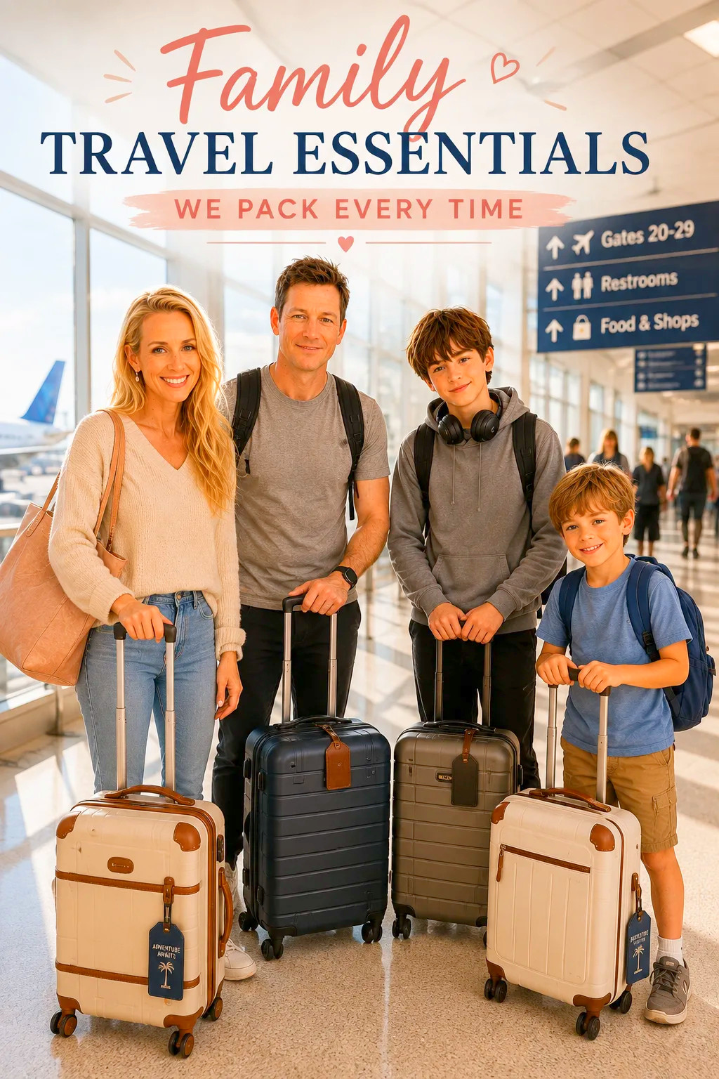 Family Travel Essentials We Pack Every Time