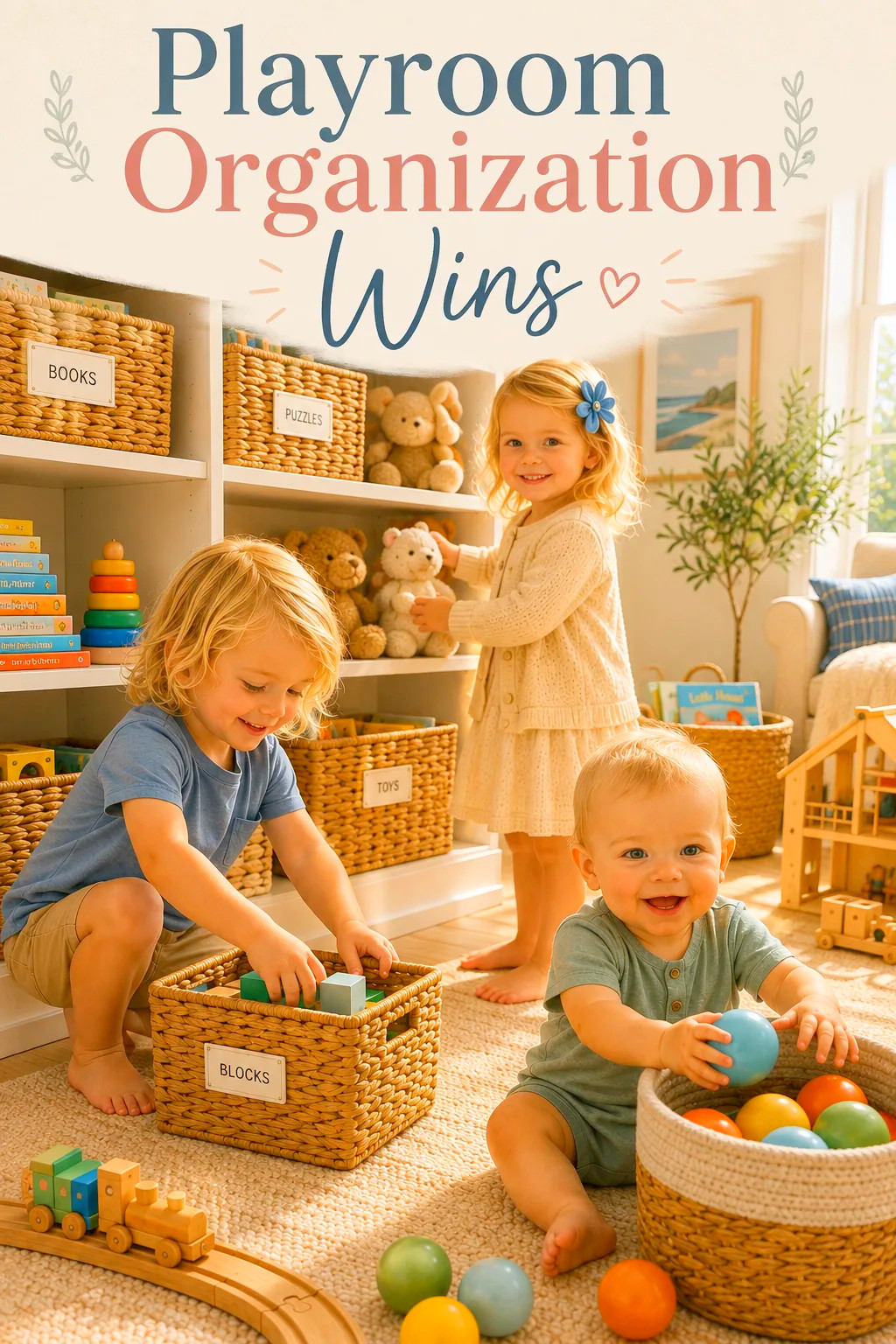 Playroom Organization Wins