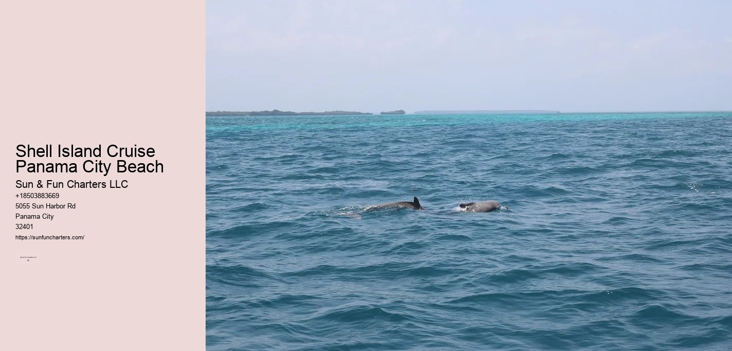 Shell Island Cruise Panama City Beach