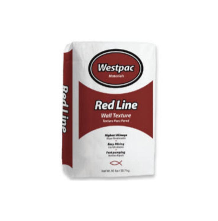 Westpac Red Line Wall Texture / Tinted 50 lb Bag at Sun Valley Supply