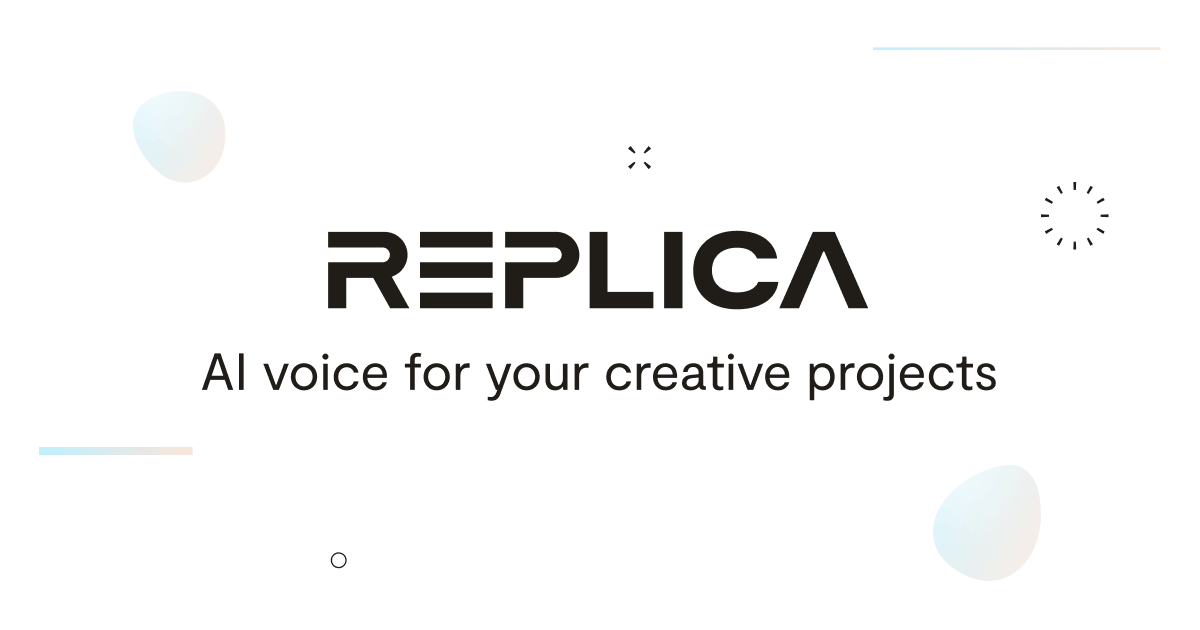 Screenshot of Replica Studios