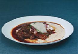 Lamb Shank Ragù with Anson Mills Grits