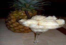 Pineapple Ice Cream