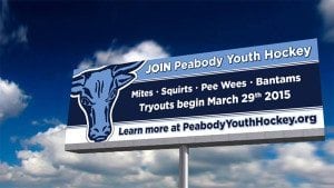 Peabody Youth Hockey Billboard