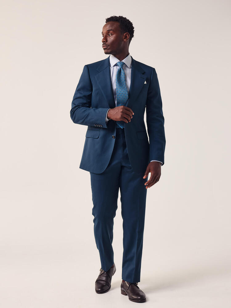 Reda Dark Teal Trousers