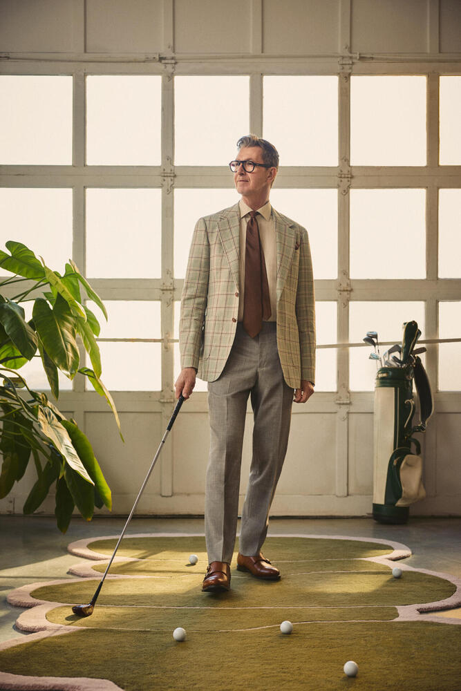 Classic Grey Summer Wool Trouser