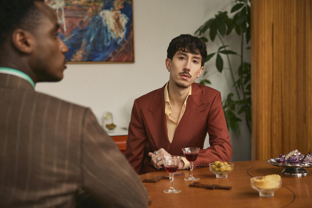 Rust Brown 6 on 2 Double Breasted Jacket