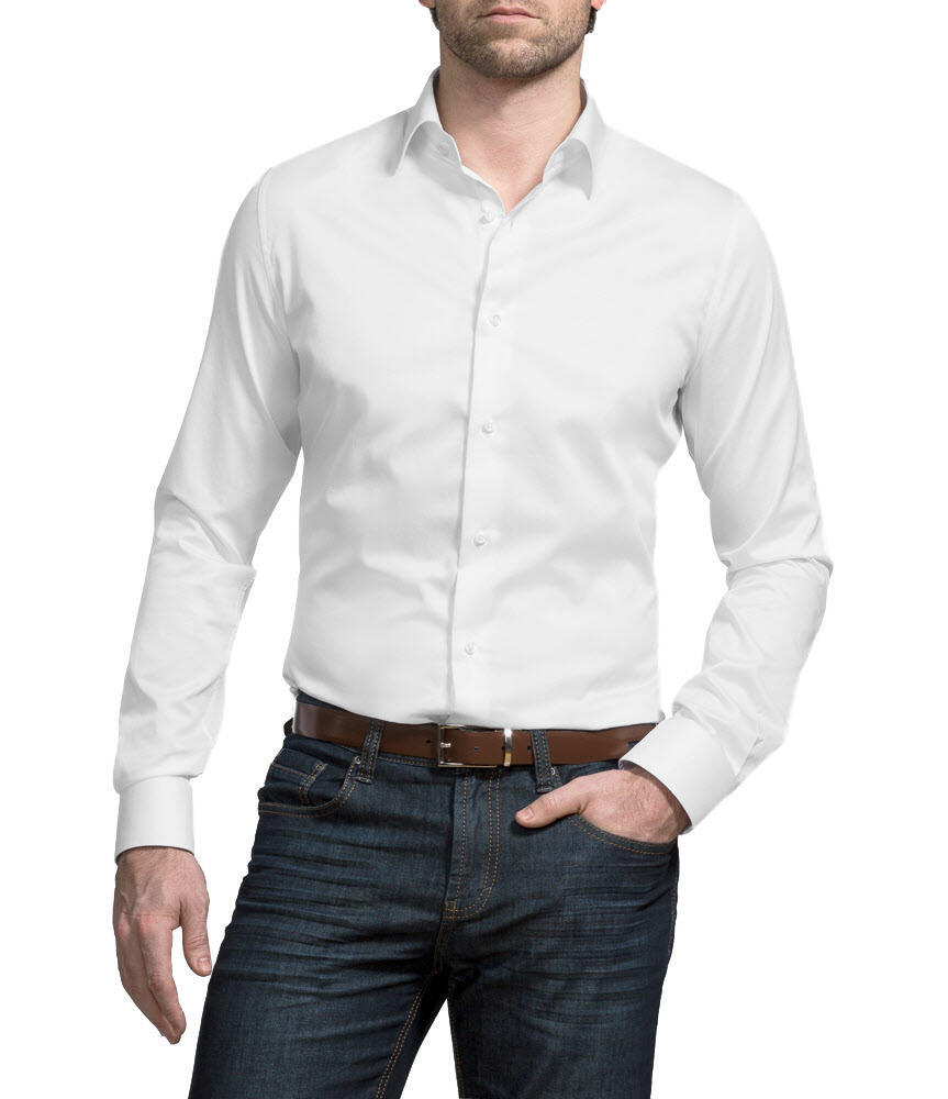 Yellow and Blue Pencil Stripe Linen Sport Shirt