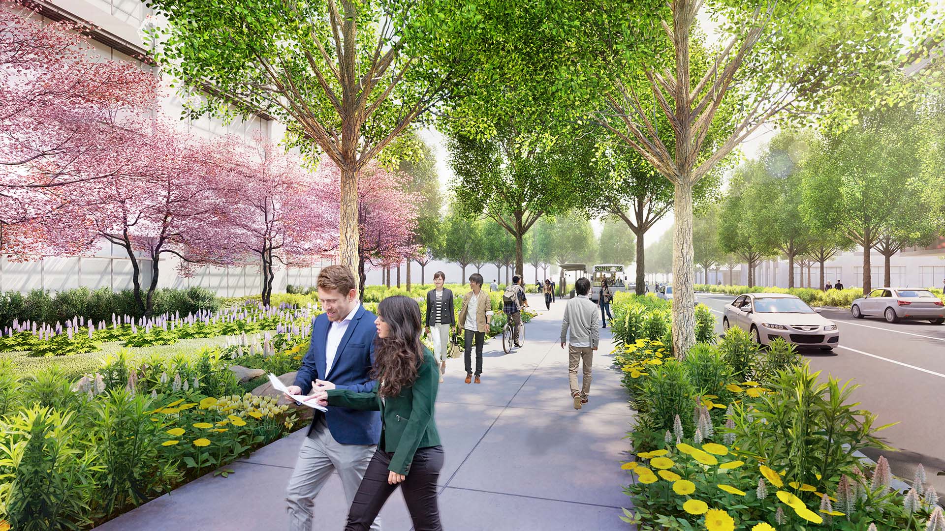 Walmart Home Office Landscape Master Plan SWA Group