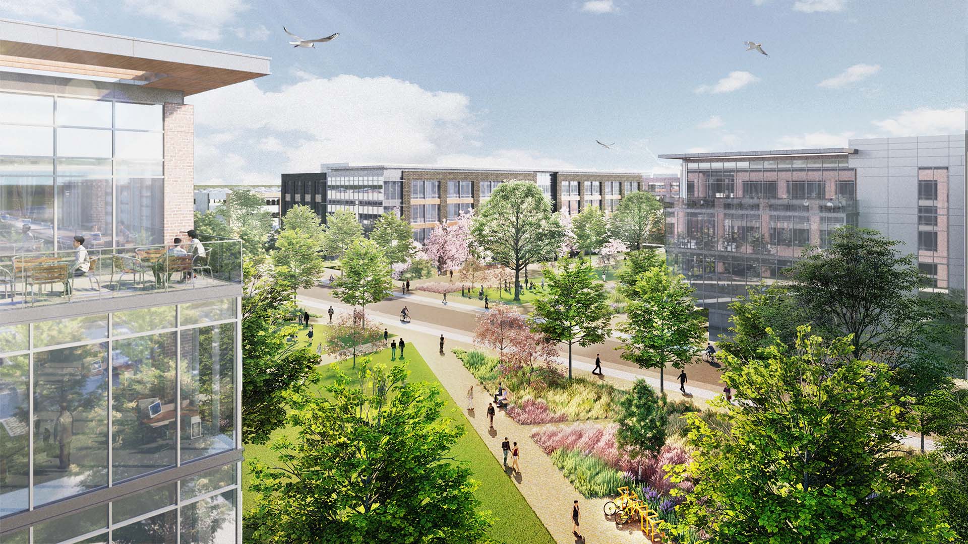 Walmart Home Office Landscape Master Plan SWA Group