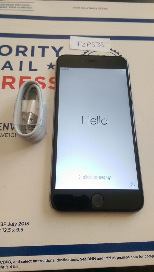 Apple iPhone 6 Plus (Verizon) A1522,Gray, 64 GB,in Good condition ...