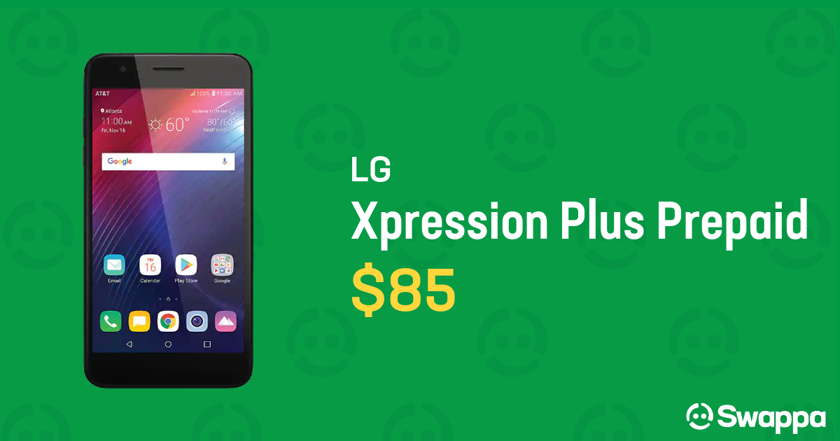 LG Xpression Plus Prepaid AT&T, Blue, 16GB, 2GB LRQN84673 Swappa