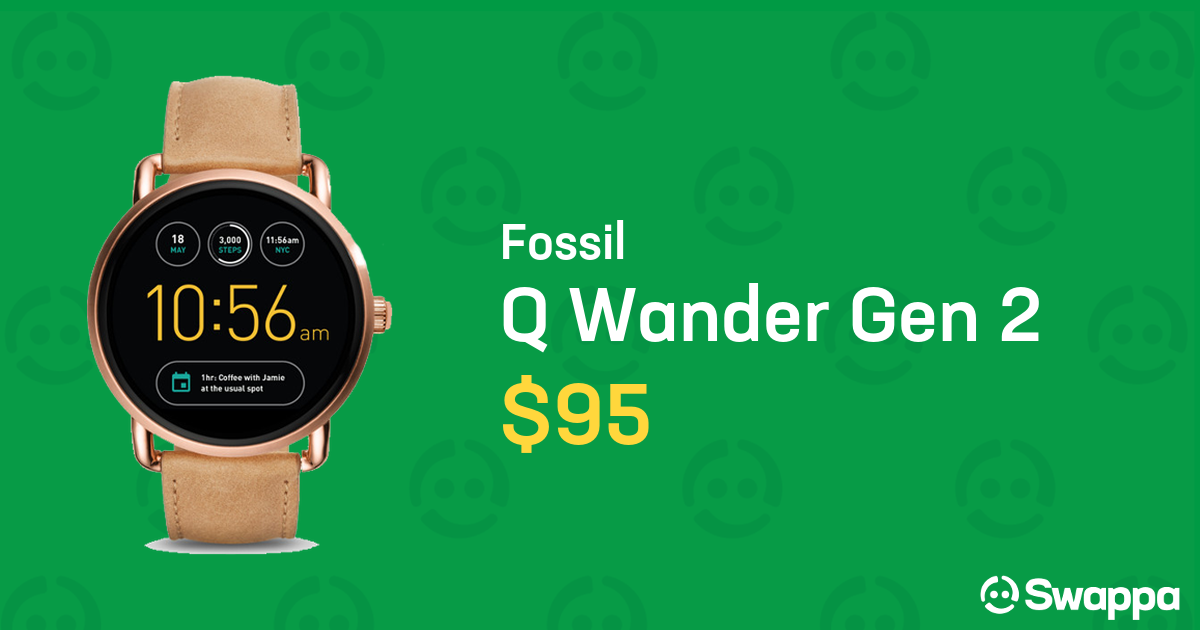 fossil q wander gen 2 price