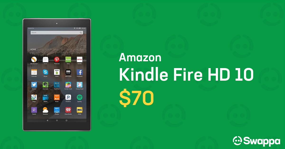 Amazon Kindle Fire HD 10 WiFi, Blue, 32GB LRYS81621 Swappa