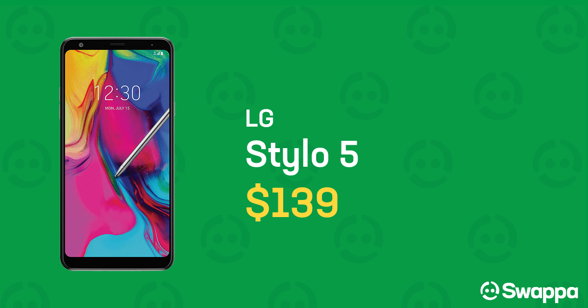 LG Stylo 5 Verizon, Gray, 32GB, 3GB LUJT43736 Swappa