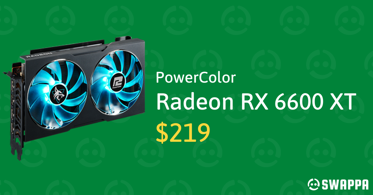 PowerColor Radeon RX 6600 XT - AXRX 6600XT 8GBD6-3DHL/OC