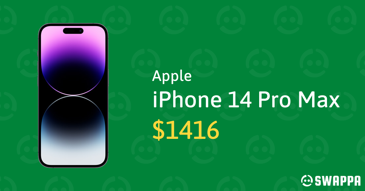 Apple iPhone 14 Pro Max - T-Mobile, Black, 128GB, A2651 - LWJY19867 ...