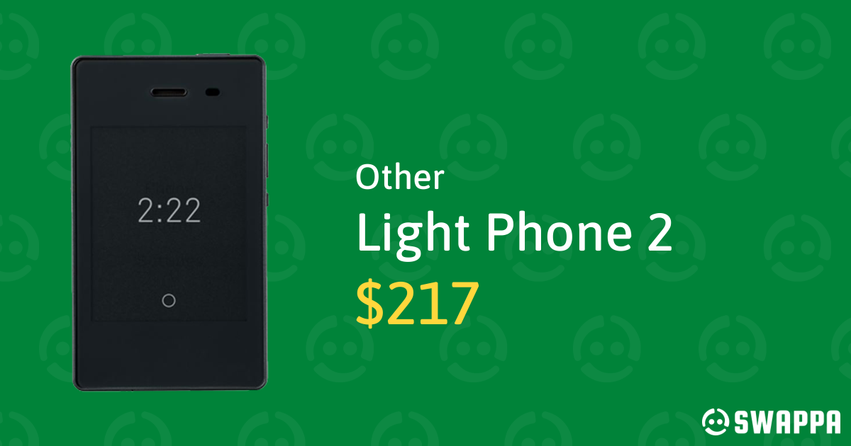 Light Phone 2 - Unlocked, Gray, 8GB, 1GB in Orlando - LWKS07655 - Swappa