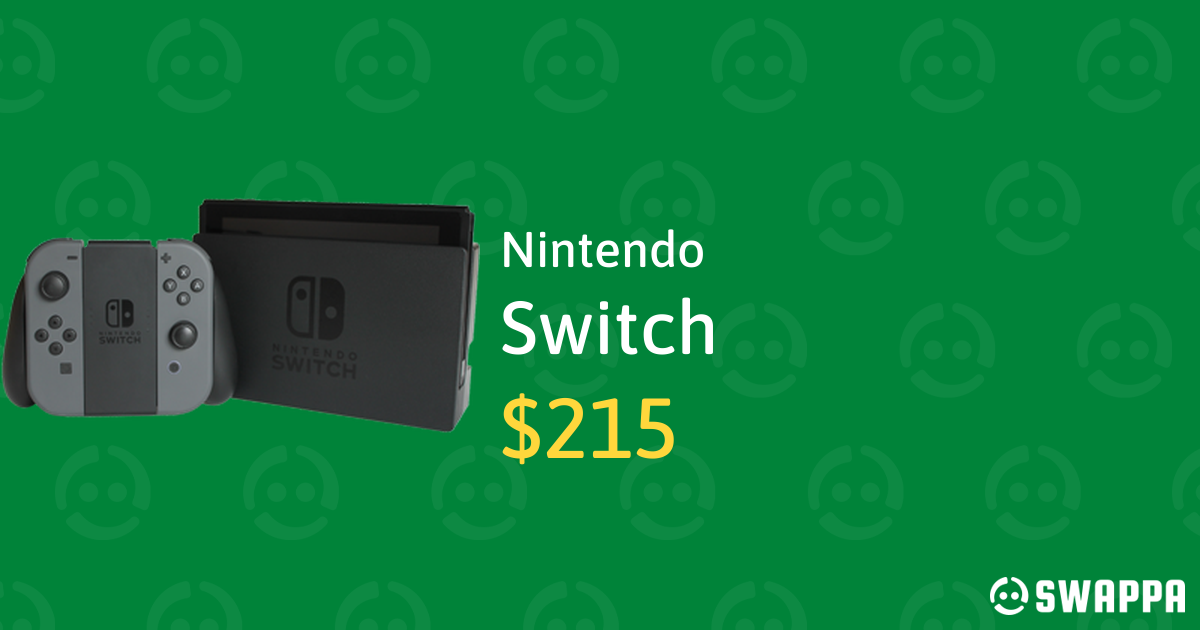 Nintendo Switch Grey, 32GB LXKX73654 Swappa