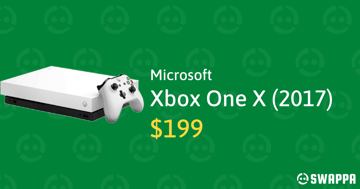 Xbox One X (2017) White, Standard LXLA68555 Swappa