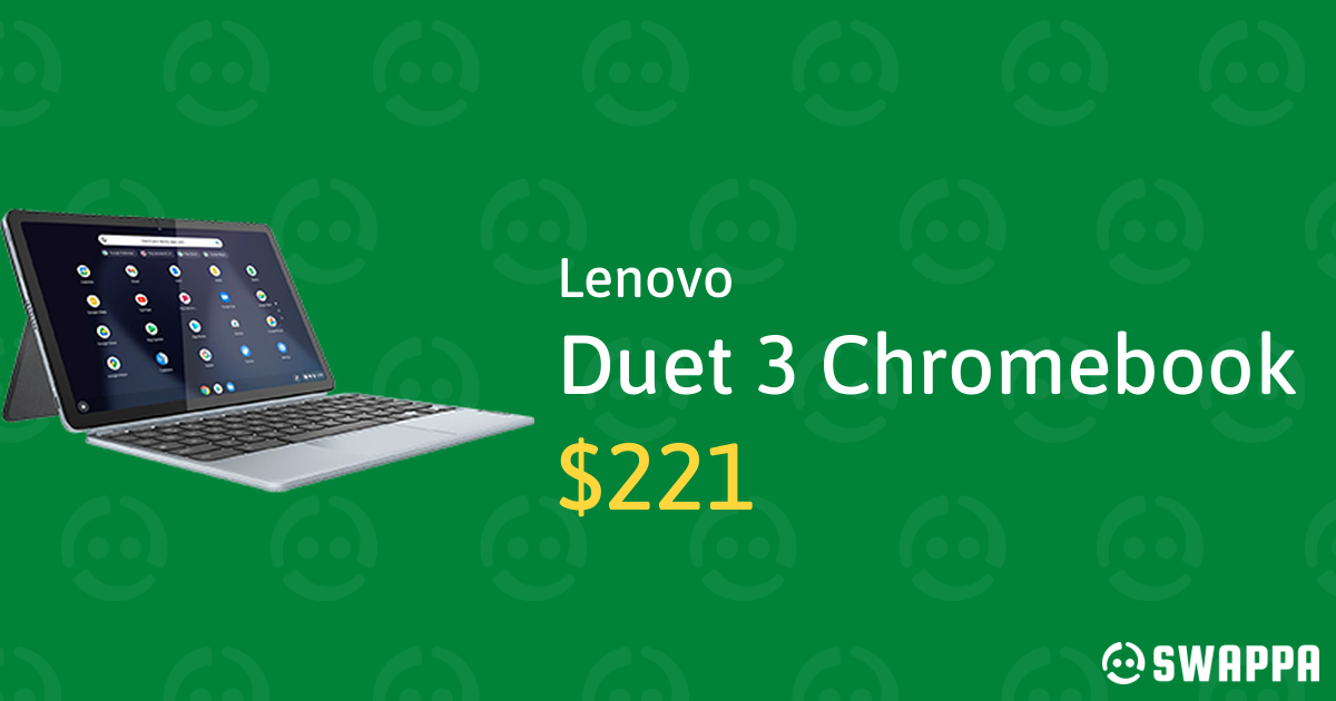 Lenovo Duet 3 Chromebook Snapdragon, Blue, 128GB, 8GB LXLC27345