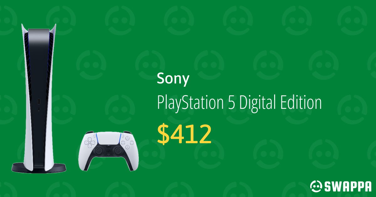 PlayStation 5 Digital Edition (2020) White, 825GB, Digital Edition