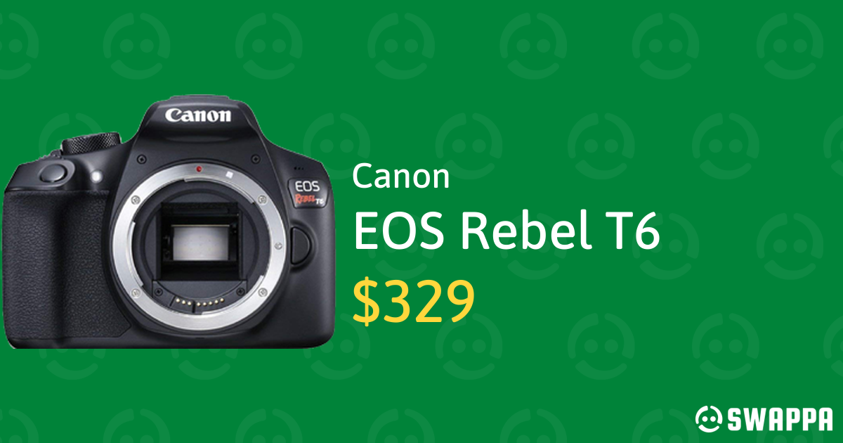 Canon EOS Rebel T6 LXMW11685 Swappa