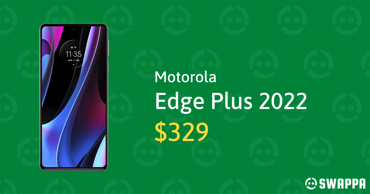 Motorola Edge Plus 2022 Unlocked, Blue, 512GB, 8GB LXMZ25630 Swappa